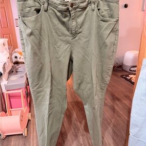 Ava & Viv Sage Green Jeans